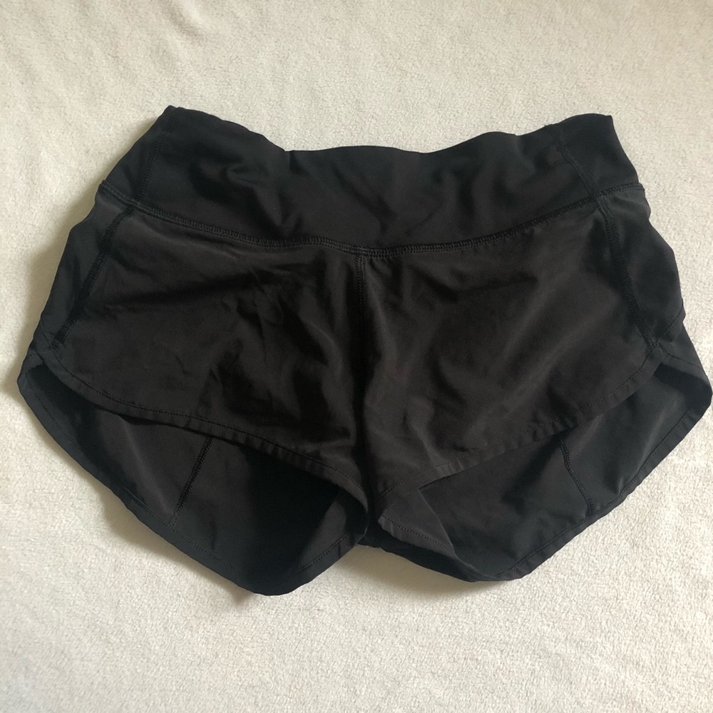 lululemon speed up shorts 2.5” size 2